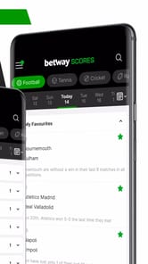 Betway Scores APK screenshot 1
