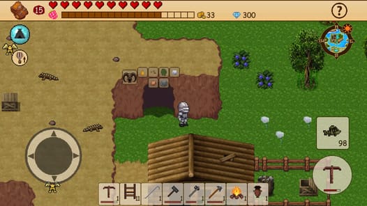 Survival RPG: Open World Pixel APK screenshot 1