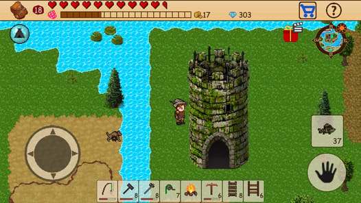 Survival RPG: Open World Pixel APK screenshot 1
