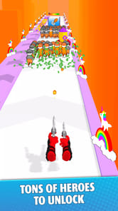 Superhero Hand Run APK screenshot 1