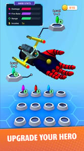 Superhero Hand Run APK screenshot 1