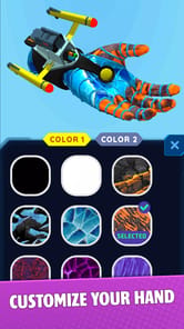 Superhero Hand Run APK screenshot 1