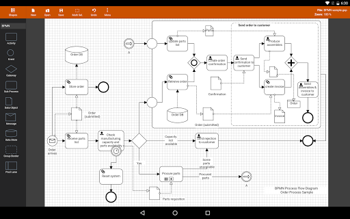 Flowdia Diagrams Lite APK screenshot 1