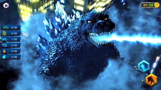 Monster City Destruction Games APK screenshot 1