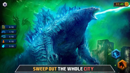 Monster City Destruction Games APK screenshot 1