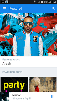 Bia2 - Persian Music APK screenshot 1 Bia2 - Persian Music APK screenshot 1