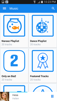 Bia2 - Persian Music APK screenshot 1 Bia2 - Persian Music APK screenshot 1