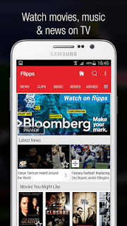 Flipps – Movies, Music & News APK screenshot 1