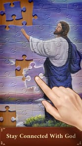 Bible Game - Jigsaw Puzzle APK screenshot 1