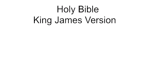 install Holy Bible King James Version on PC