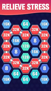 Hexa Puzzle - 2048 Game APK screenshot 1