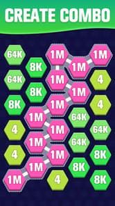 Hexa Puzzle - 2048 Game APK screenshot 1