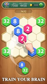Hexa Block APK screenshot 1