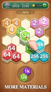 Hexa Block APK screenshot 1