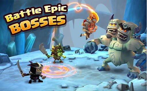 Dungeon Boss – Strategy RPG APK screenshot 1