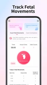 Pregnancy Test app Fingerprint APK screenshot 1