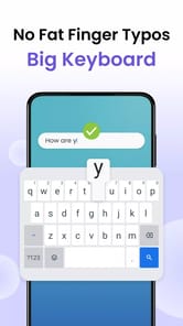 Big Keyboard: Easy Launcher APK screenshot 1