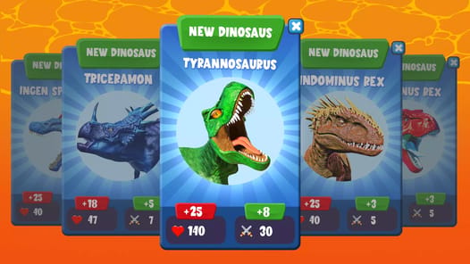 Merge Dinosaur - Fuse & Fight APK screenshot 1