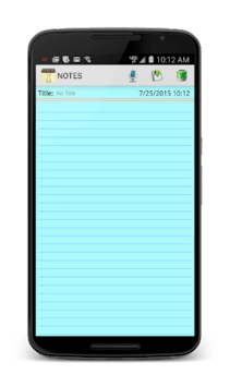 Notepad APK screenshot 1