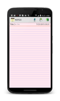 Notepad APK screenshot 1