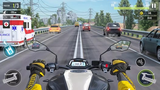 3d Bike Racing Bike Race Games APK screenshot 1