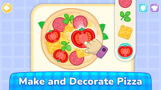 Kids Cooking Games 2 year olds APK screenshot 1