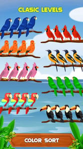 Bird Sorting: Color Puzzle APK screenshot 1