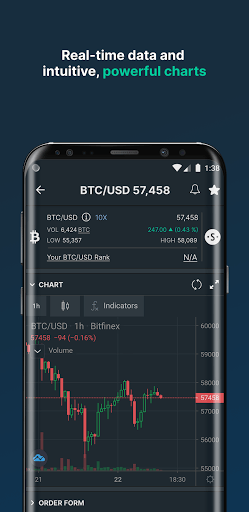 Bitfinex APK screenshot 1 Bitfinex APK screenshot 1