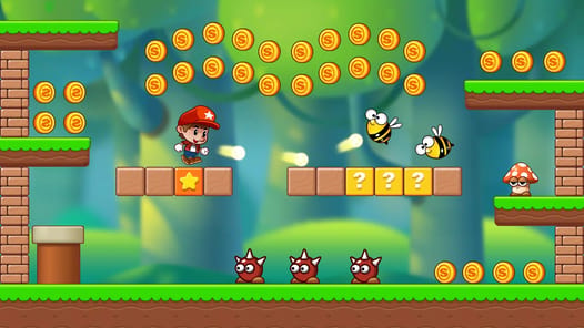 Super Mano Bros - Jungle World APK screenshot 1