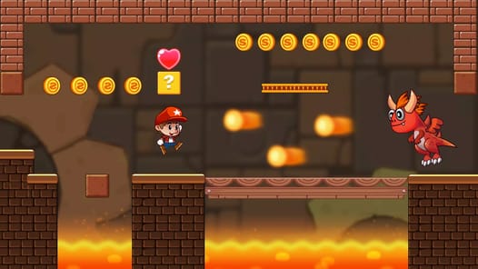 Super Mano Bros - Jungle World APK screenshot 1