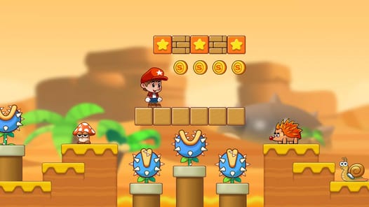 Super Mano Bros - Jungle World APK screenshot 1