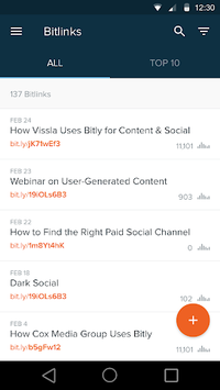 Bitly APK screenshot 1
