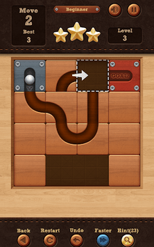 Roll the Ball® - slide puzzle APK screenshot 1