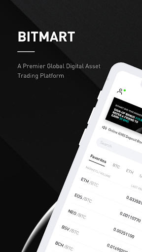 BitMart - Cryptocurrency Exchange APK screenshot 1