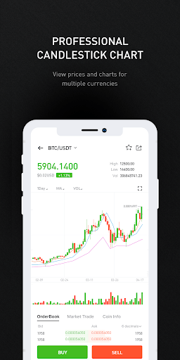 BitMart - Cryptocurrency Exchange APK screenshot 1