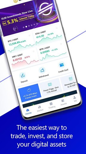 Bitrue - Cryptocurrency Wallet & Exchange APK screenshot 1