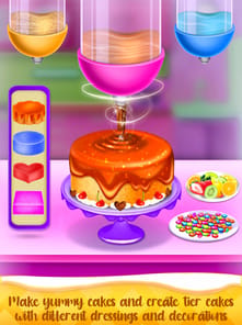 Cake Maker Cooking Cake Games APK screenshot 1