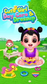 Cute Girl Daycare & Dress up APK screenshot 1