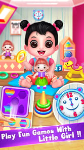 Cute Girl Daycare & Dress up APK screenshot 1