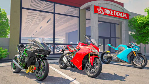 Motorcycle Dealer Bike Games APK screenshot 1
