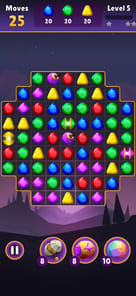 Magic Match3 - Jewel Quest APK screenshot 1