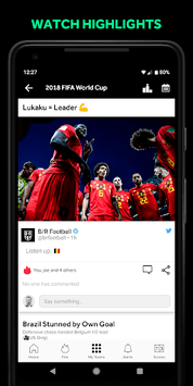 Bleacher Report: sports news, scores, & highlights APK screenshot 1