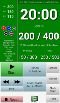Blinds Are Up! Poker Timer APK screenshot 1