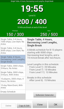 Blinds Are Up! Poker Timer APK screenshot 1