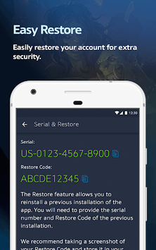 Blizzard Authenticator APK screenshot 1