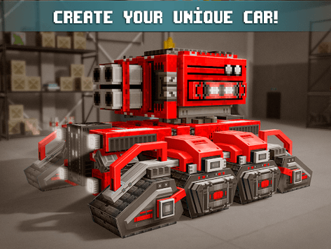 Blocky Cars - Online Shooting Game APK screenshot 1 Blocky Cars - Online Shooting Game APK screenshot 1