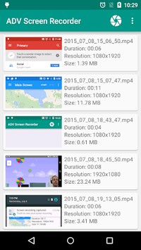 ADV Screen Recorder APK screenshot 1