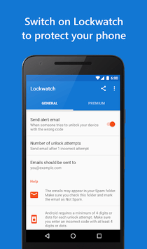 Lockwatch - Thief Catcher APK screenshot 1