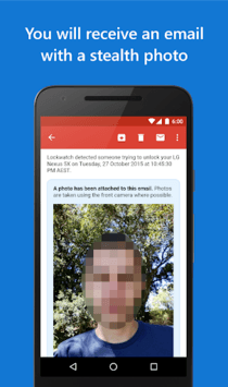 Lockwatch - Thief Catcher APK screenshot 1
