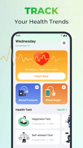 Blood Pressure App APK screenshot 1